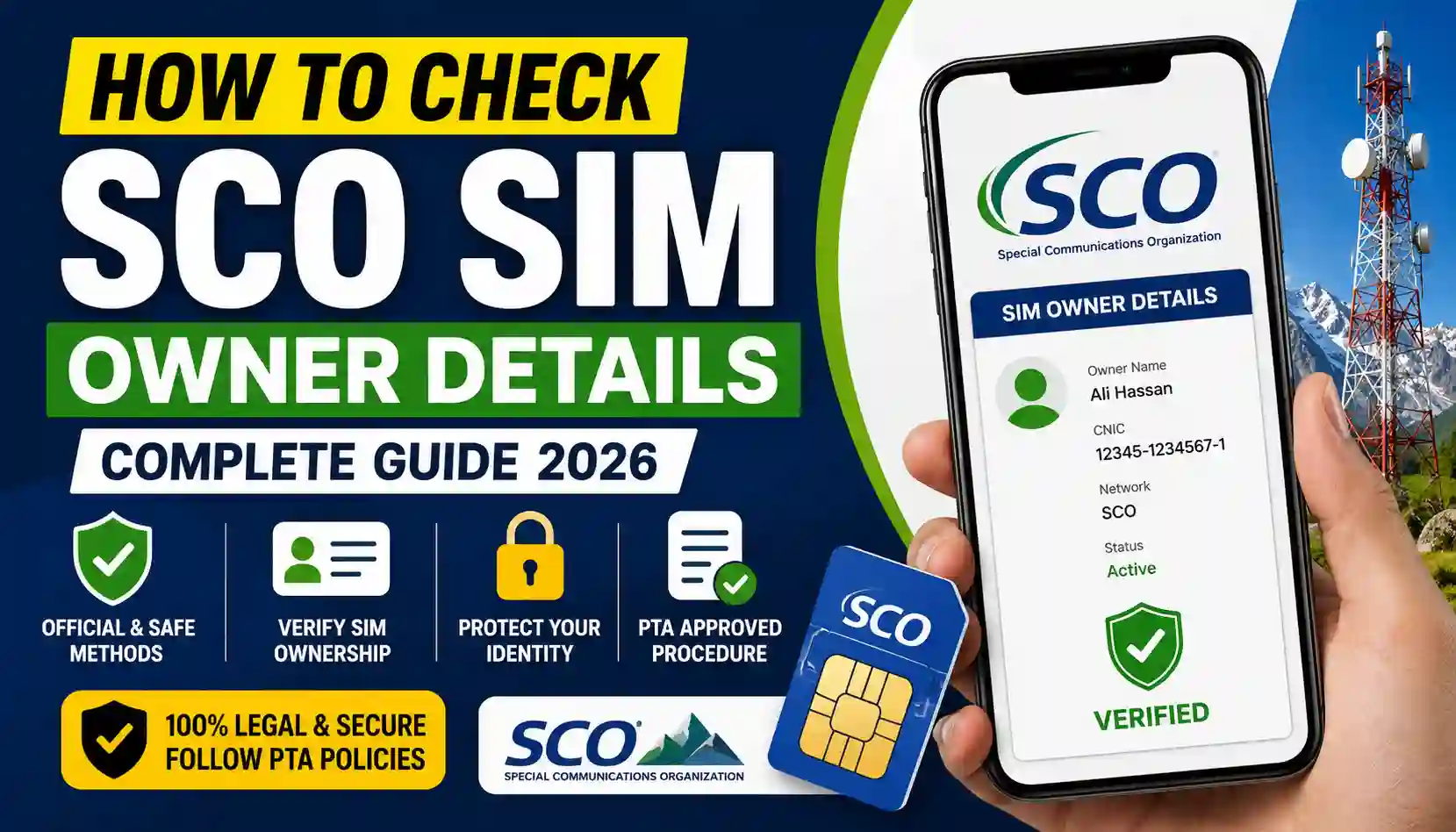 Check SCO Sim Owner Details
