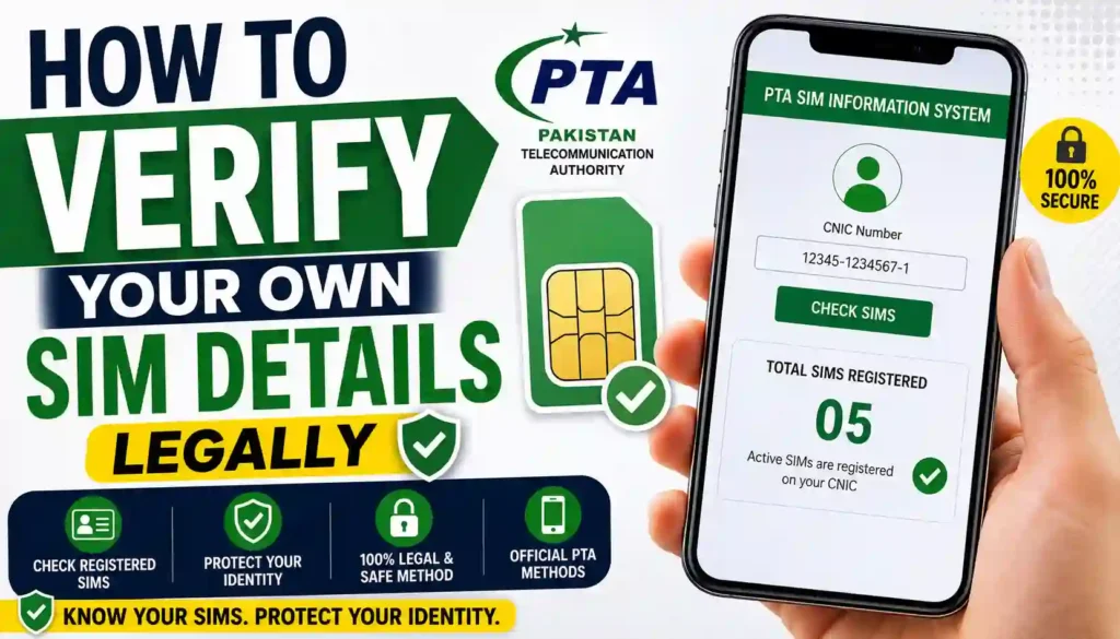 Verify Your Own Sim Details Legally